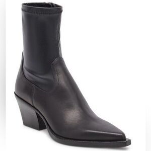Dolce Vita Rutger Leather Pointed Toe Boots
